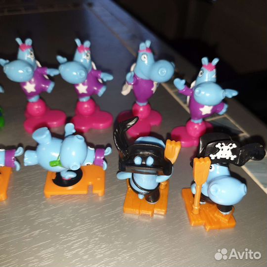 Бегемотики киндер сюрприз hippo kinder surprise