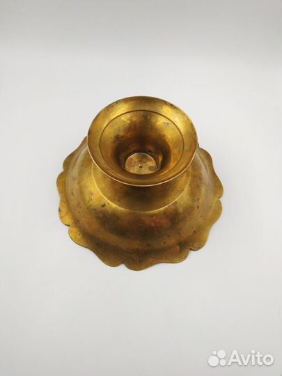 Ваза конфетницы латунь Индия