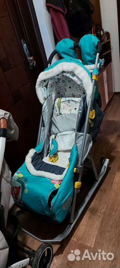 Коляска санки