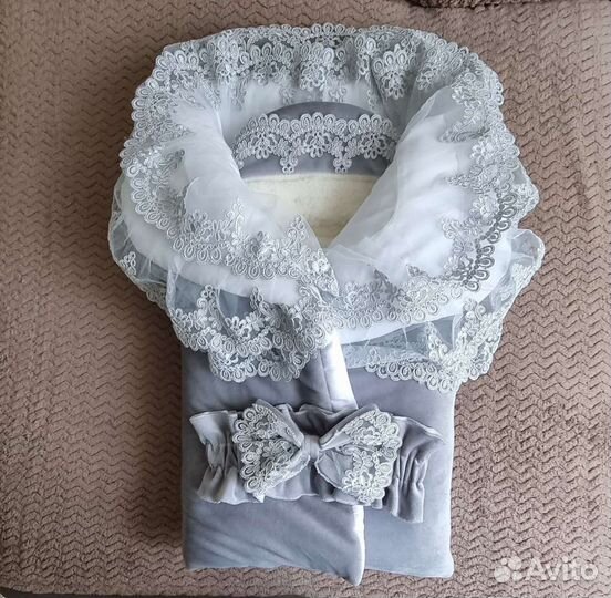 Зимний комплект на выписку 56