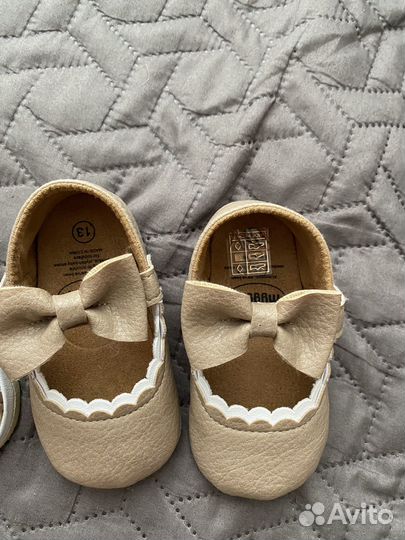 Пинетки для девочки на годик