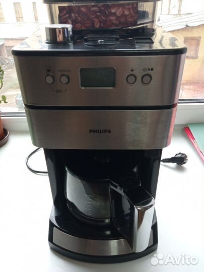 Кофеварка капельная philips HD7751
