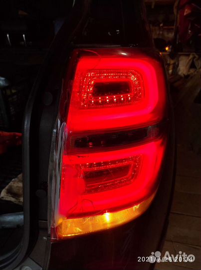 Задний првый фонарь Шеви каптива С140 заглушки птф