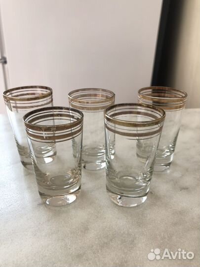 Посуда СССР рюмки бокалы и стаканы