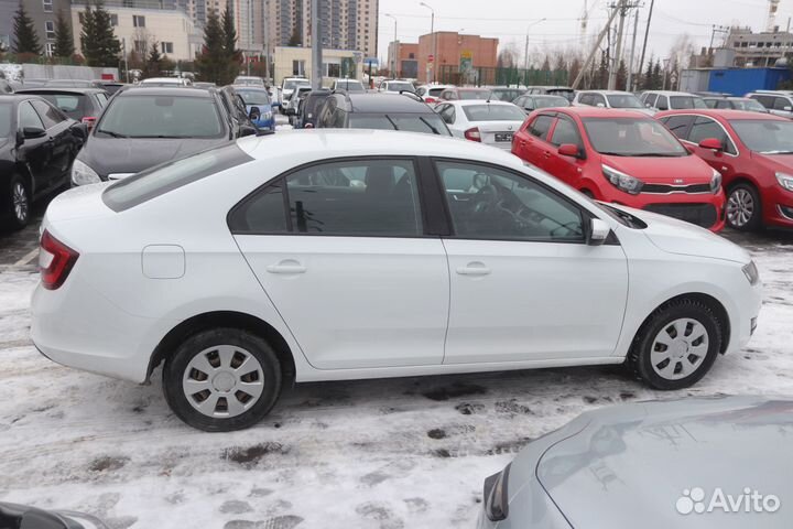 Skoda Rapid 1.6 МТ, 2017, 160 000 км