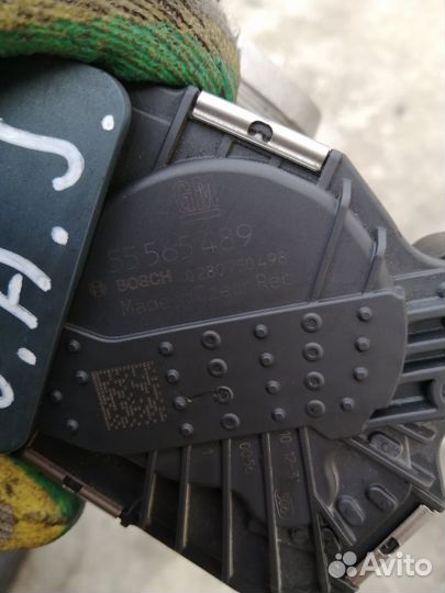 Дроссельная заслонка Опель Астра J 1.4 турбо A14NE