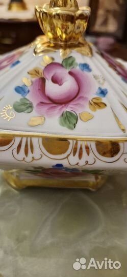 Сахарница фарфор