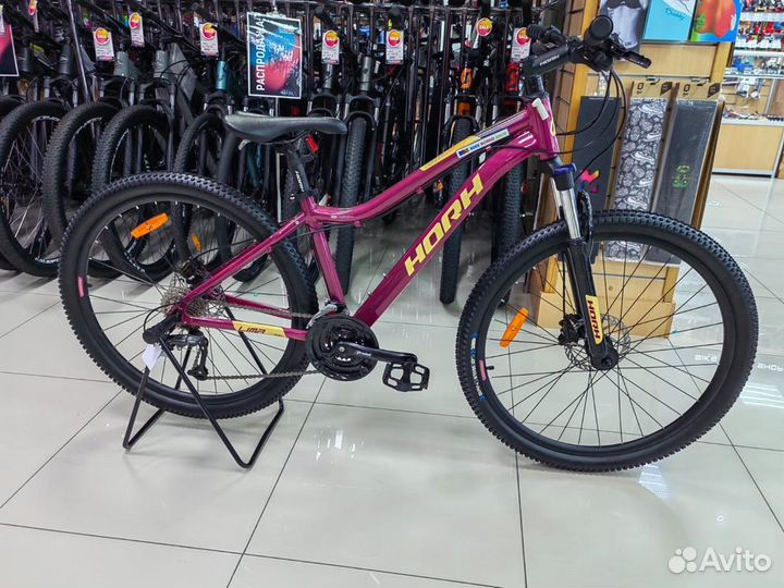 Велосипед horh lima LHD 7.2 27.5 Purple-White