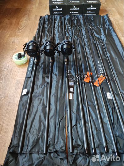 Карповый комплект, топовый 3+3 eastshark