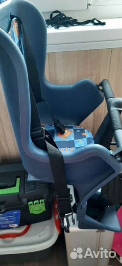 Детское велокресло заднее