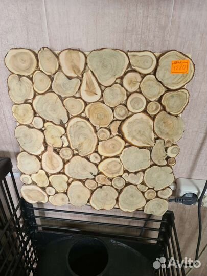 Панно из можжевельника