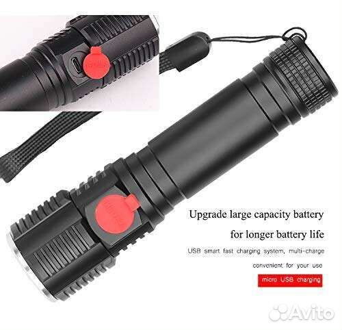 Фонарь ручной сенсорный Патриот FLR18