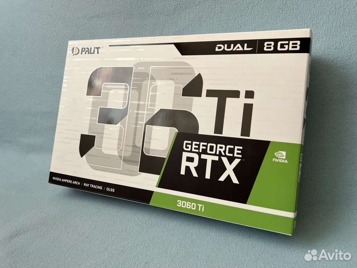 Видеокарта palit rtx 3060 ti dual