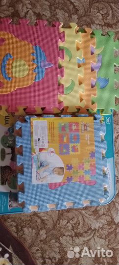 Мягкий коврик пазл