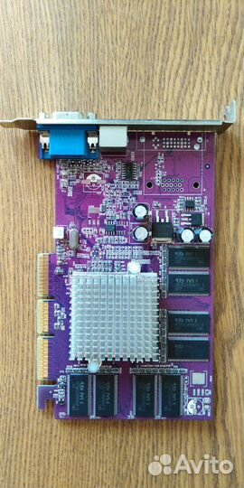 Видеокарта Geforce4 128 mb