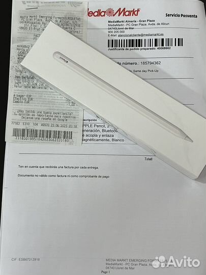 Новый apple pencil 2