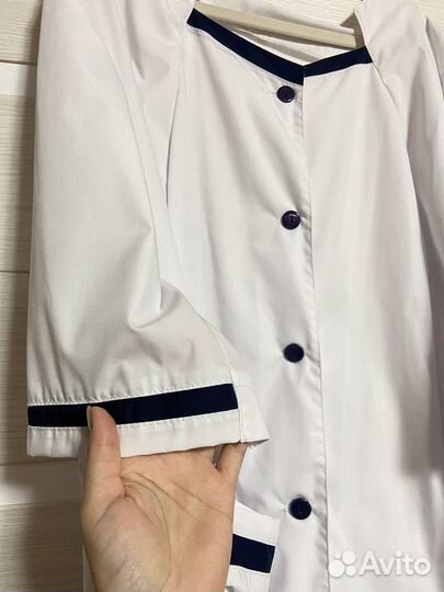 Медицинский халат новый, 62-64