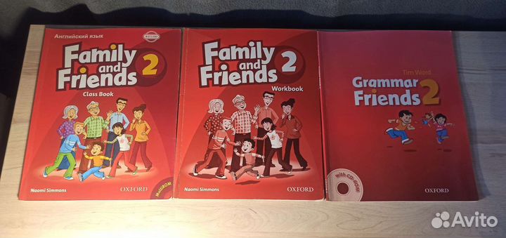 Family and friends 1,2,3,4: Учебники 4 части