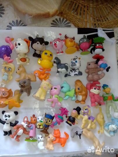 Игрушки из киндера, живот,куклы,динер-20руб