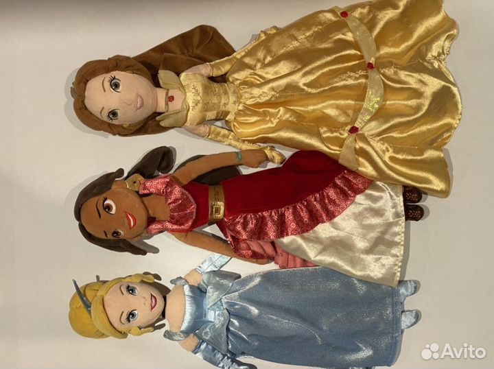 Куклы Принцессы Диснея мягкие игрушки Дисней