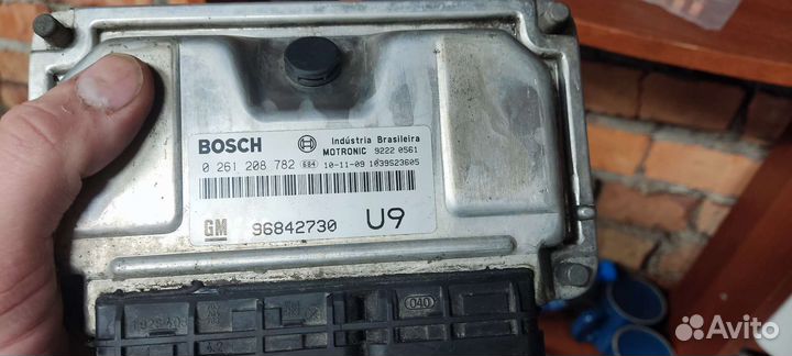 Блок управления двигателем Опель Антара