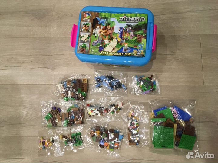 Конструктор Майнкрафт (Minecraft) 400 дет DiyWorld