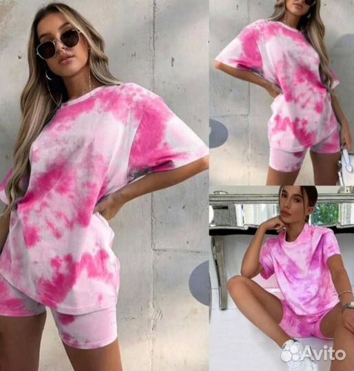 Костюмы спортивные футболка+шорты