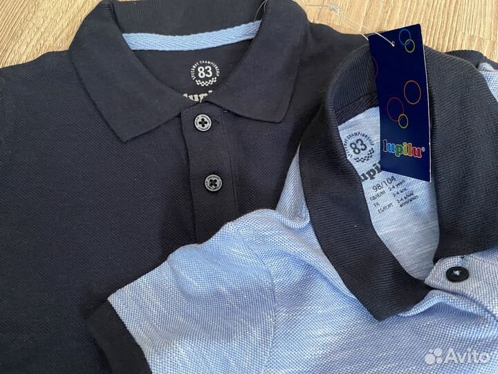 Футболка поло 98/104 новая