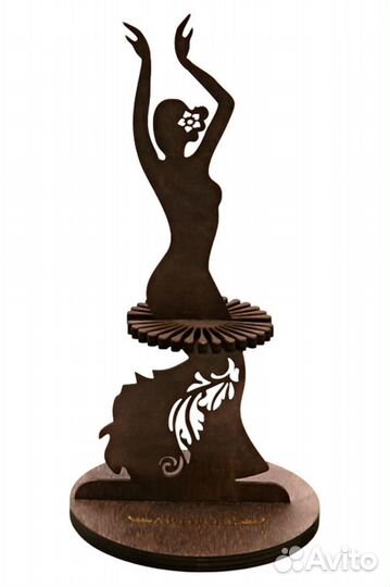 Салфетница на кухню, покрашенная, из фанеры