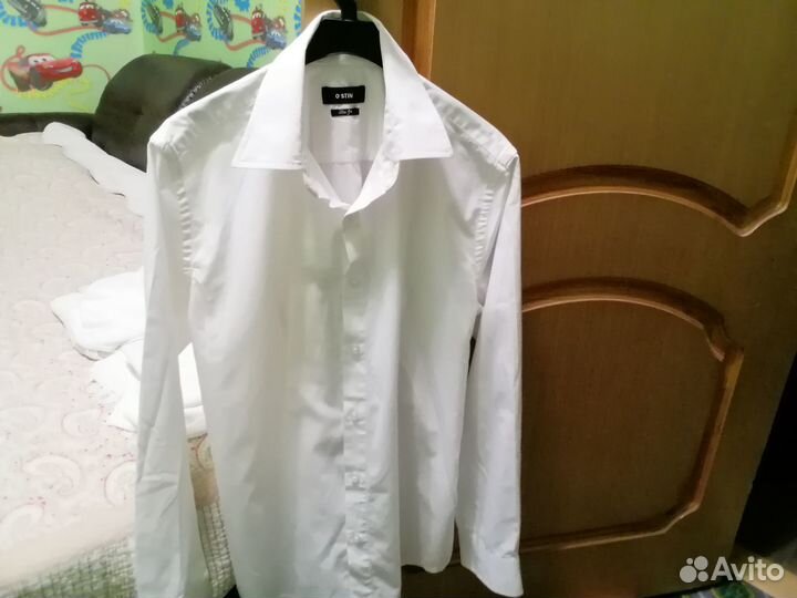 Рубашка белая школьная
