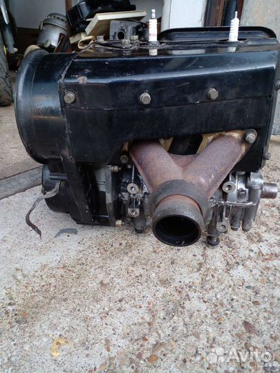 Двигатель на снегоход Рысь