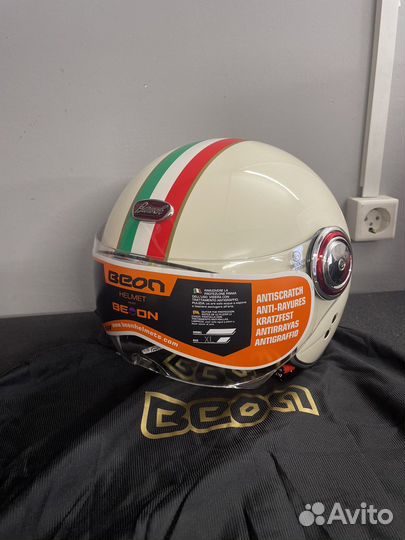 Шлем для скутера, мотоцикла beon