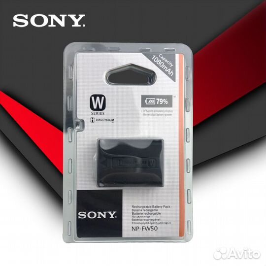 Новые оригинальные акб sony NP-FW50 Li-Ion