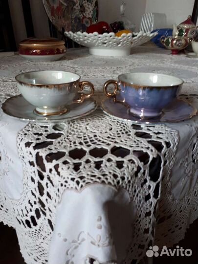 Две кофейные малышки, Англия, винтаж