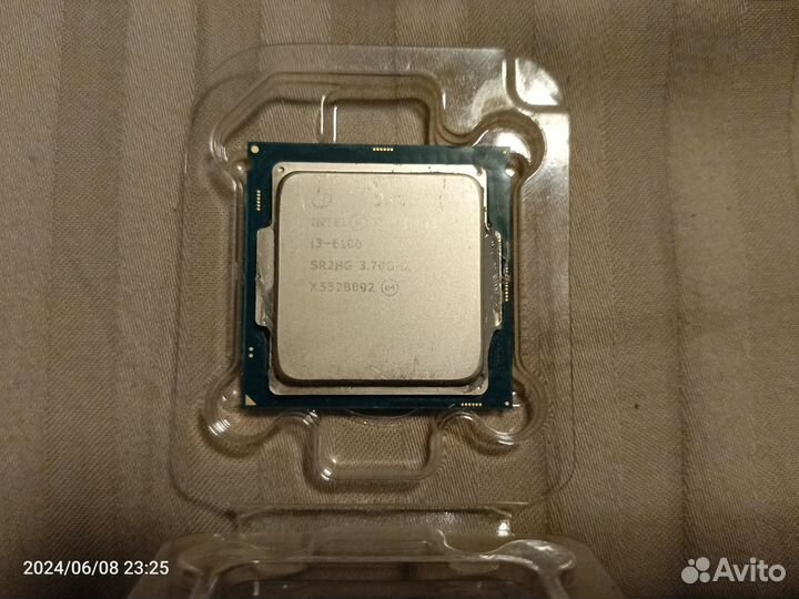 Intel core i3 6100 процессор сокет 1151