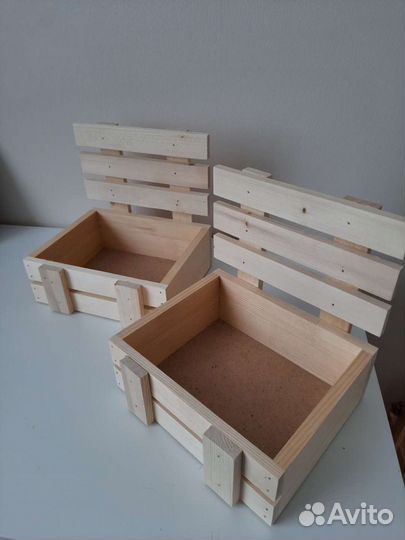 Ящик деревянный, подарочная коробка