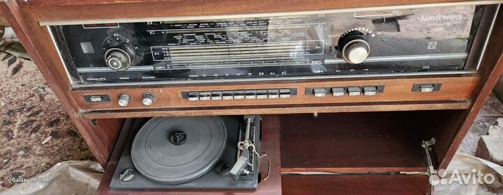 Радиоприемник симфония ламповый СССР
