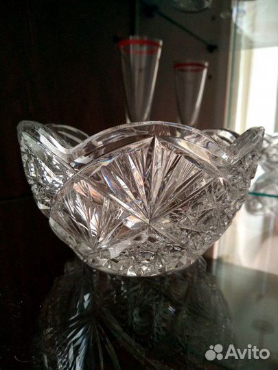 Хрустальный салатник