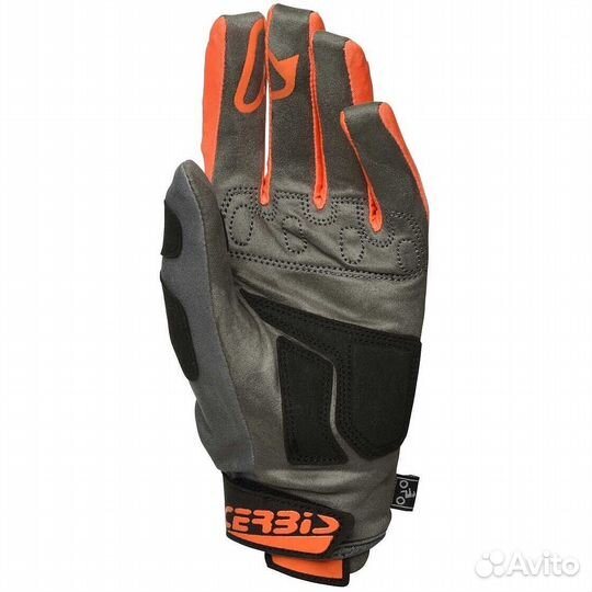 Acerbis CE X-enduro Cross Enduro Motorcycle мотоперчатки Orange Gray