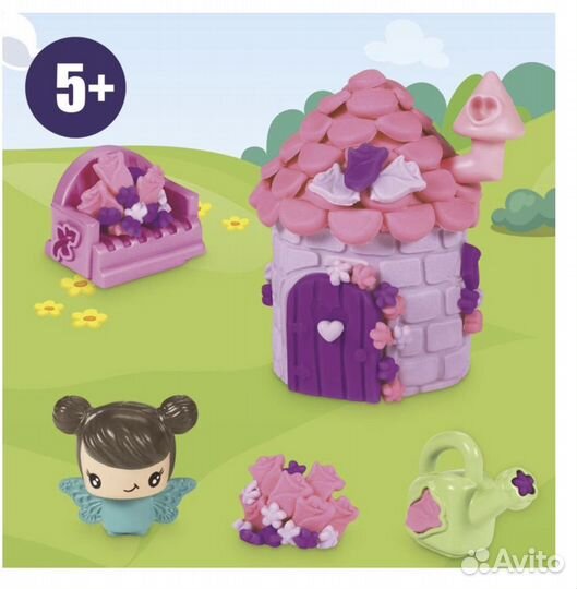 Play doh набор Приключения феи, Домик феи
