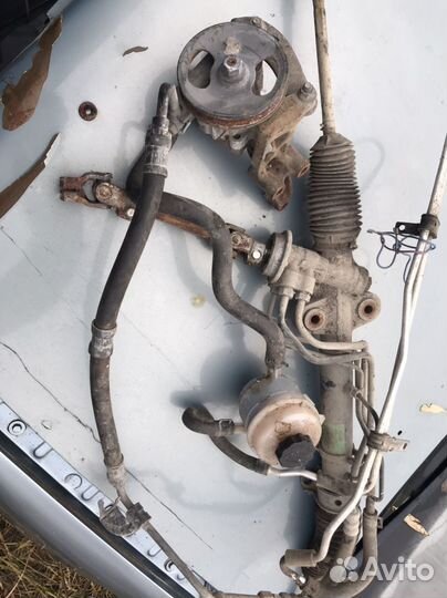 Kia spectra рулевая рейка насос гура