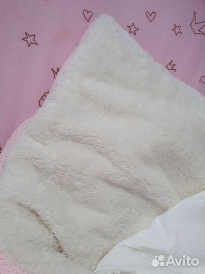 Конверт одеяло на выписку зимнее