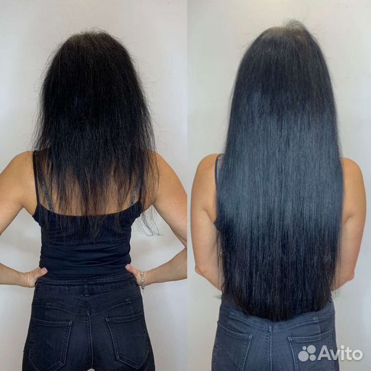 Волосы на трессах