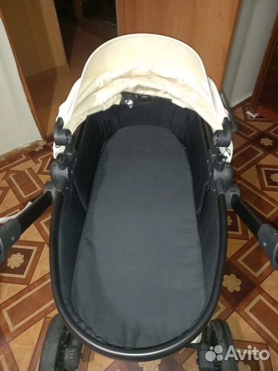 Коляска 2 в 1 эко кожа