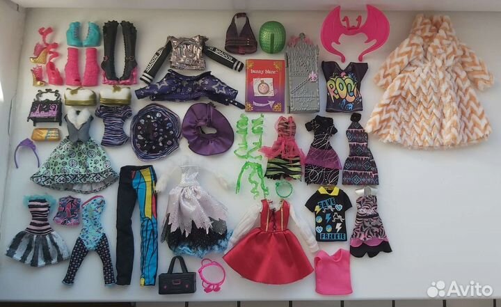 Одежда для кукол Монстер/Рейнбоу/Ever After High