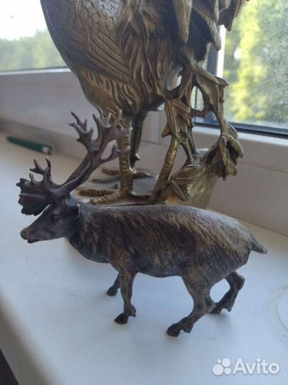 Статуэтка. Бронза. СССР. Антиквариат. Империя