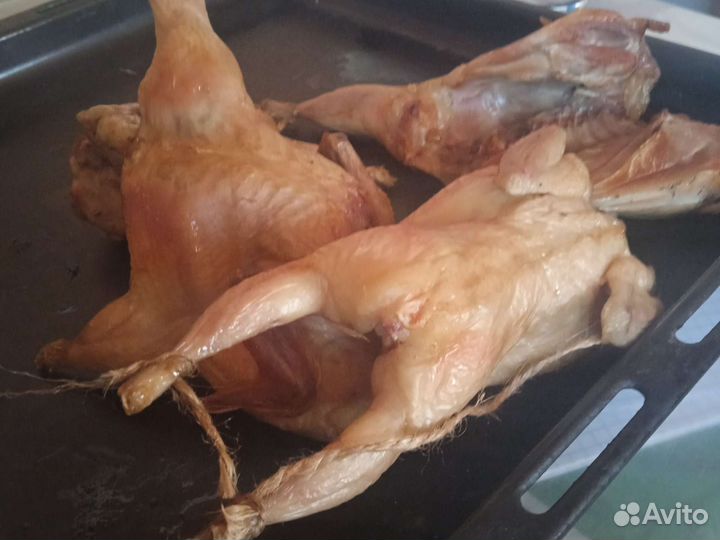 Перепела копченые