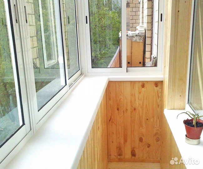 Окна пвх, Остекление балконов