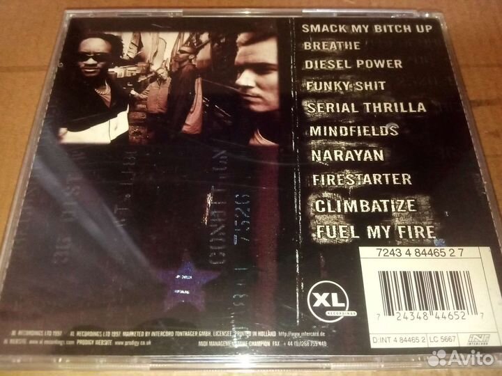 The Prodigy - фирменные CD