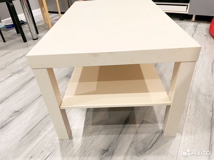 Журнальный столик IKEA белый lack